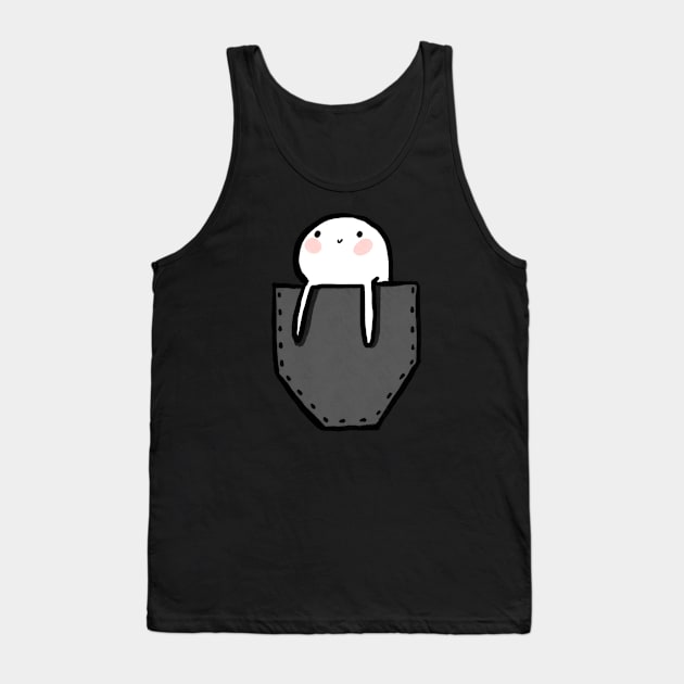 Fake pocket friend Tank Top by HamsterArt